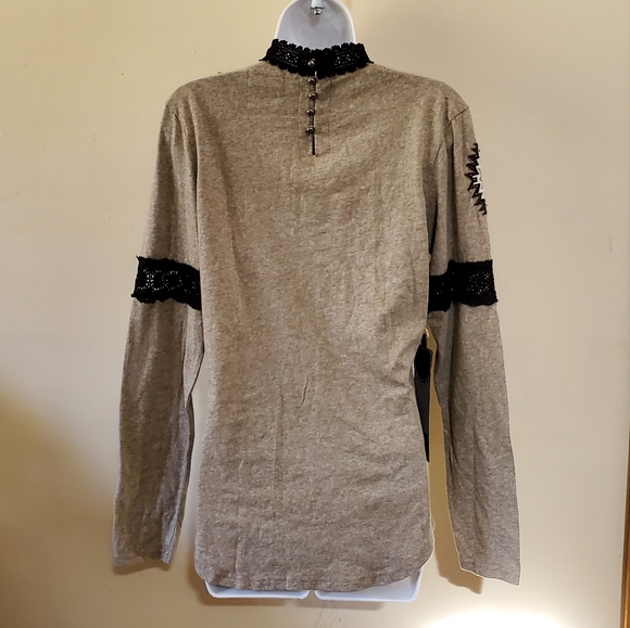 DOUBLE D RANCH Embroidered Western Top Long Sleeve Shirt Blouse - Picture 4 of 12